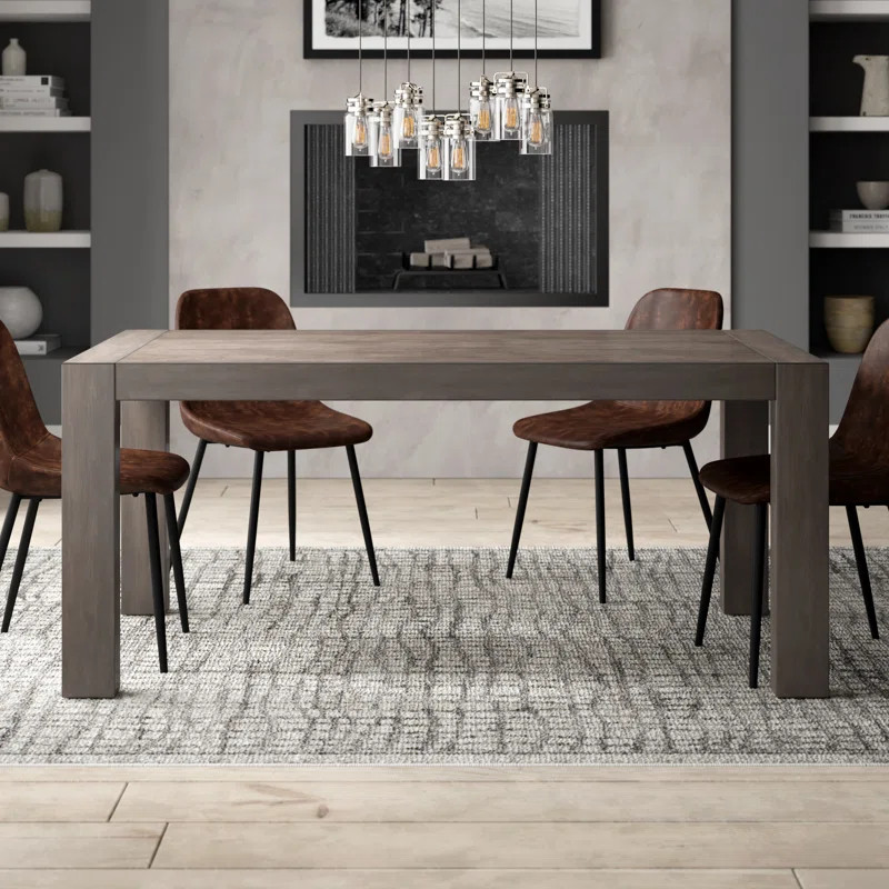 Myrna 38'' Acacia Solid Wood Dining Table | Wayfair North America