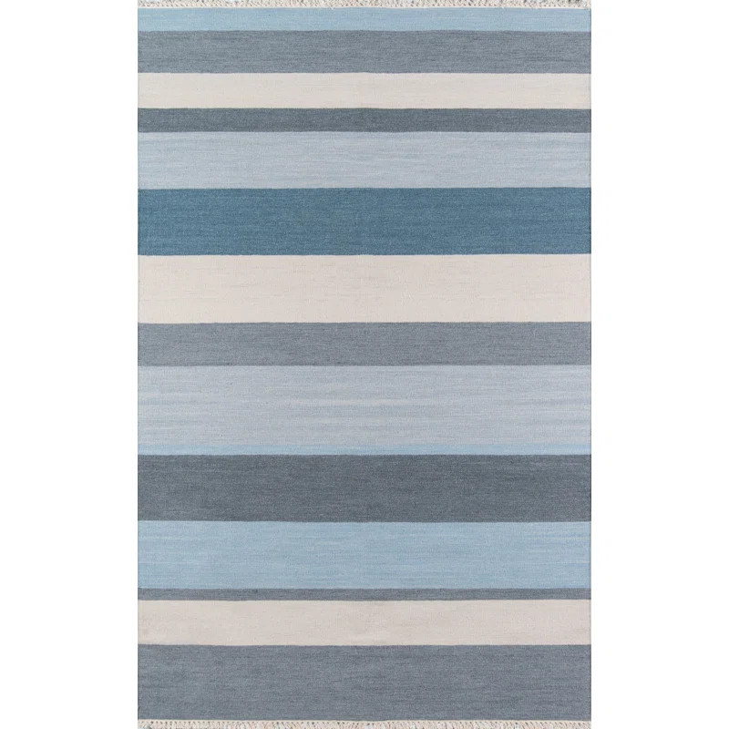 Thompson Flatweave Wool Striped Rug | Wayfair North America