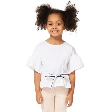 Little Girl's Roundneck Cotton Top | Walmart (US)