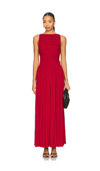 Runaway The Label x REVOLVE Nalla Maxi Dress in Red. - size M | Revolve Clothing (Global)
