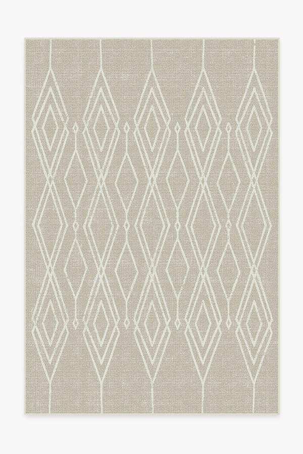 Outdoor Gemma Lattice Black Rug | Ruggable | Ruggable