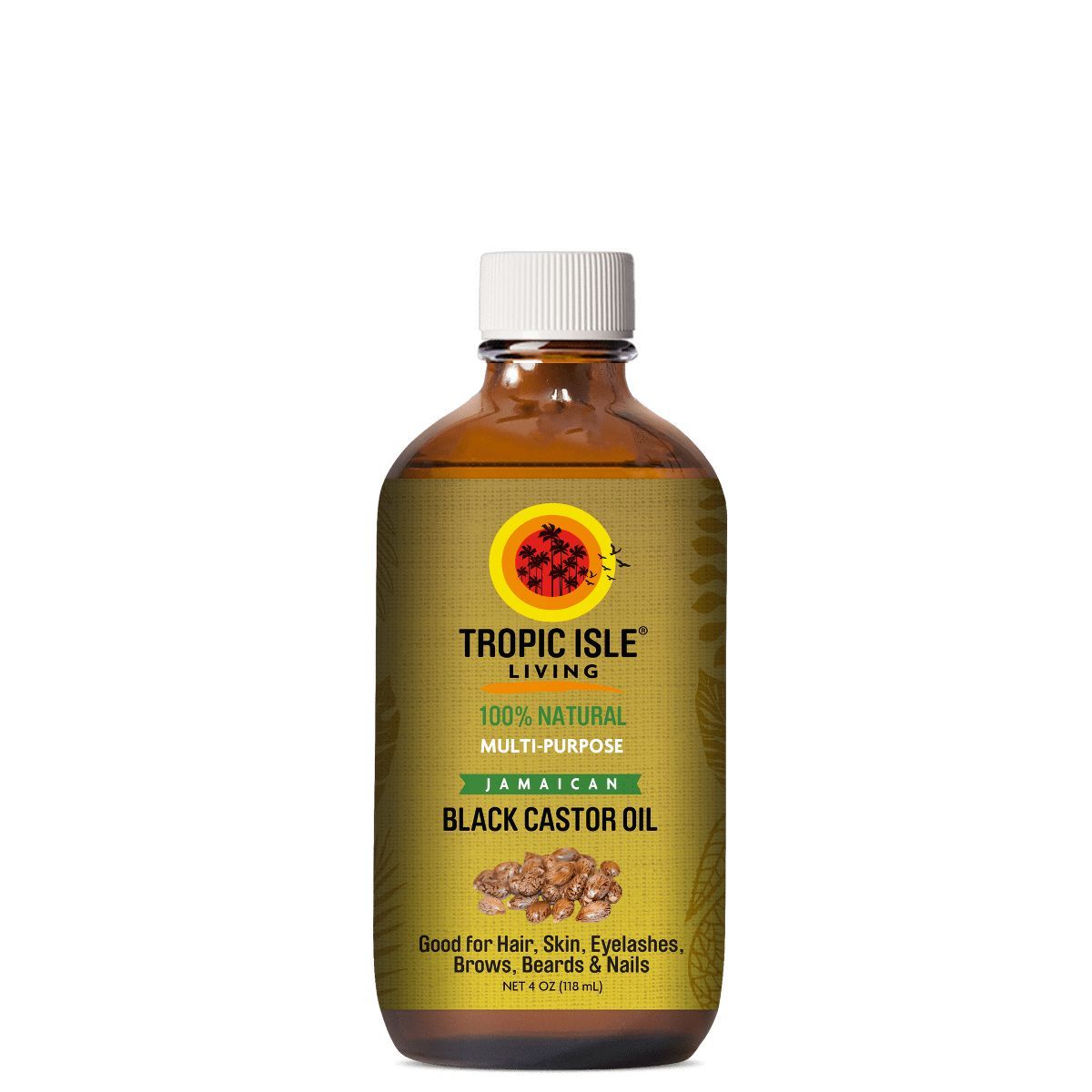 Tropic Isle Living Jamaican Black Castor Oil - 4oz | Target