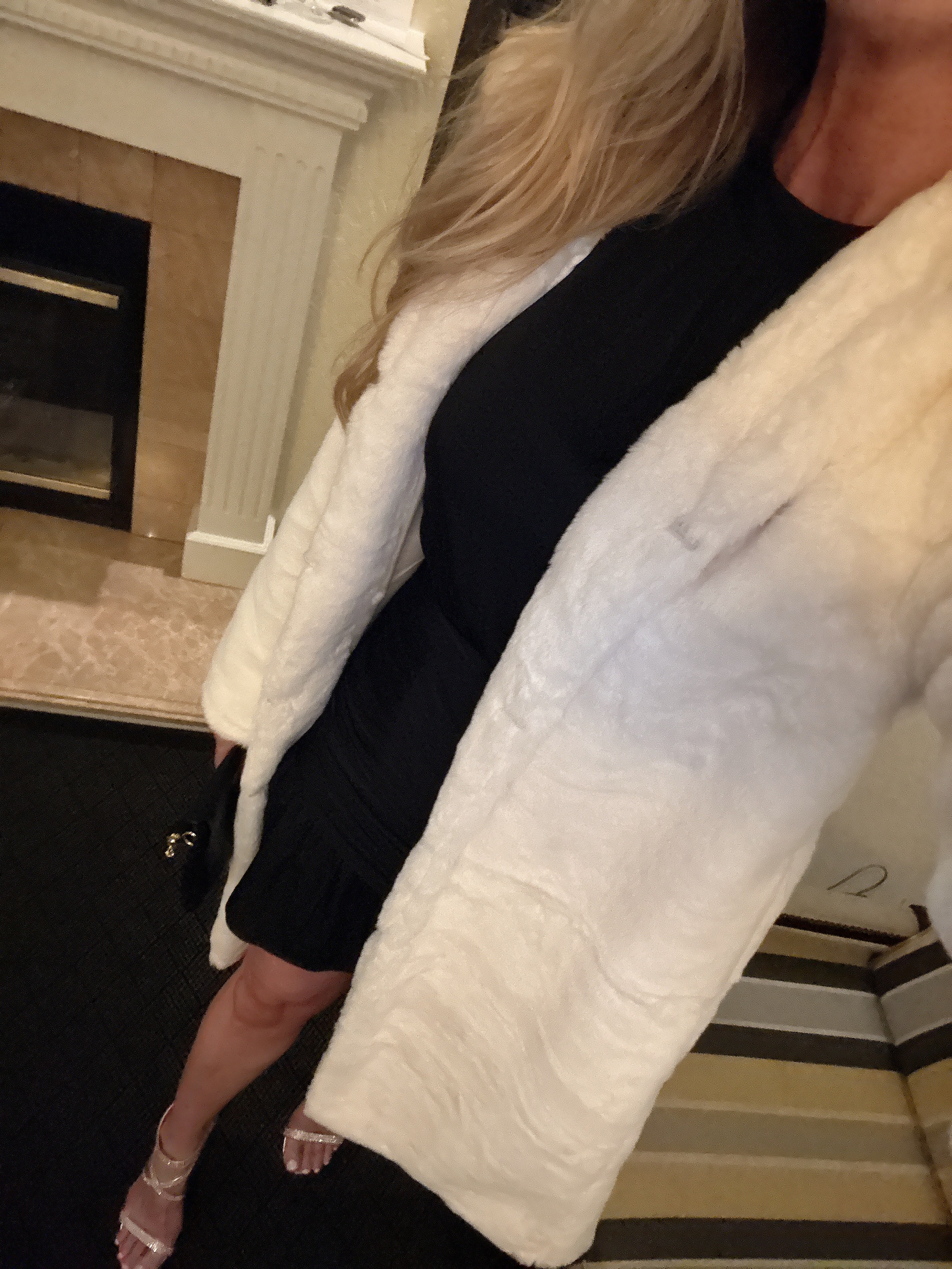 I am obsessed with this fur jacket! So grateful to have found one I love for the holidays...and will continue wearing this through at least Valentine's Day! xoxo 

 #LTKSeasonal #LTKSaleAlert