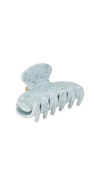 Emi Jay Sweetheart Hair Clip in Baby Blue. | Revolve Clothing (Global)