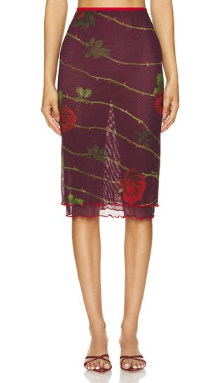 Briar Skirt in Briar Print | Revolve Clothing (Global)