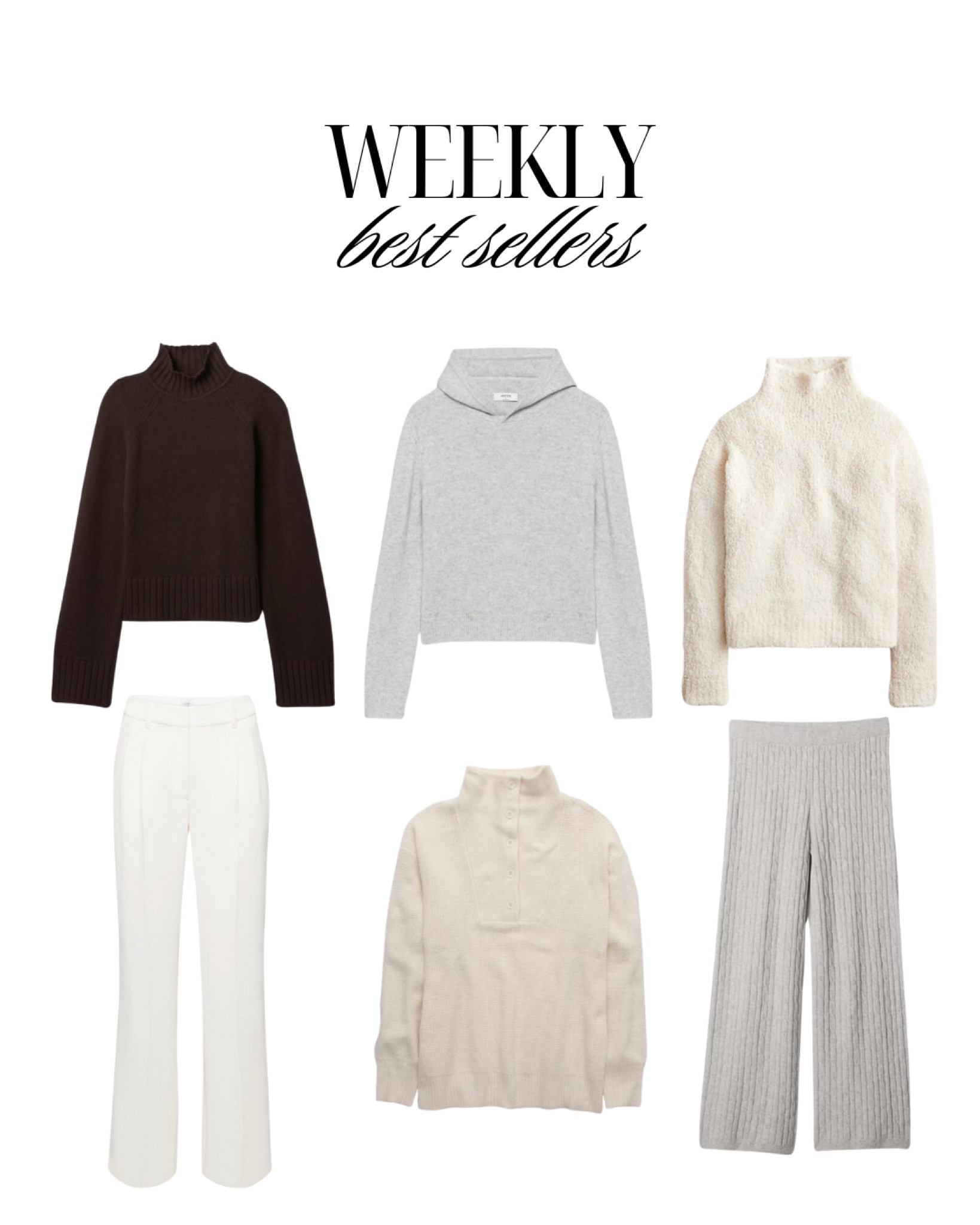 Weekly Best Sellers 11/13/24-11/20/24

#LTKStyleTip