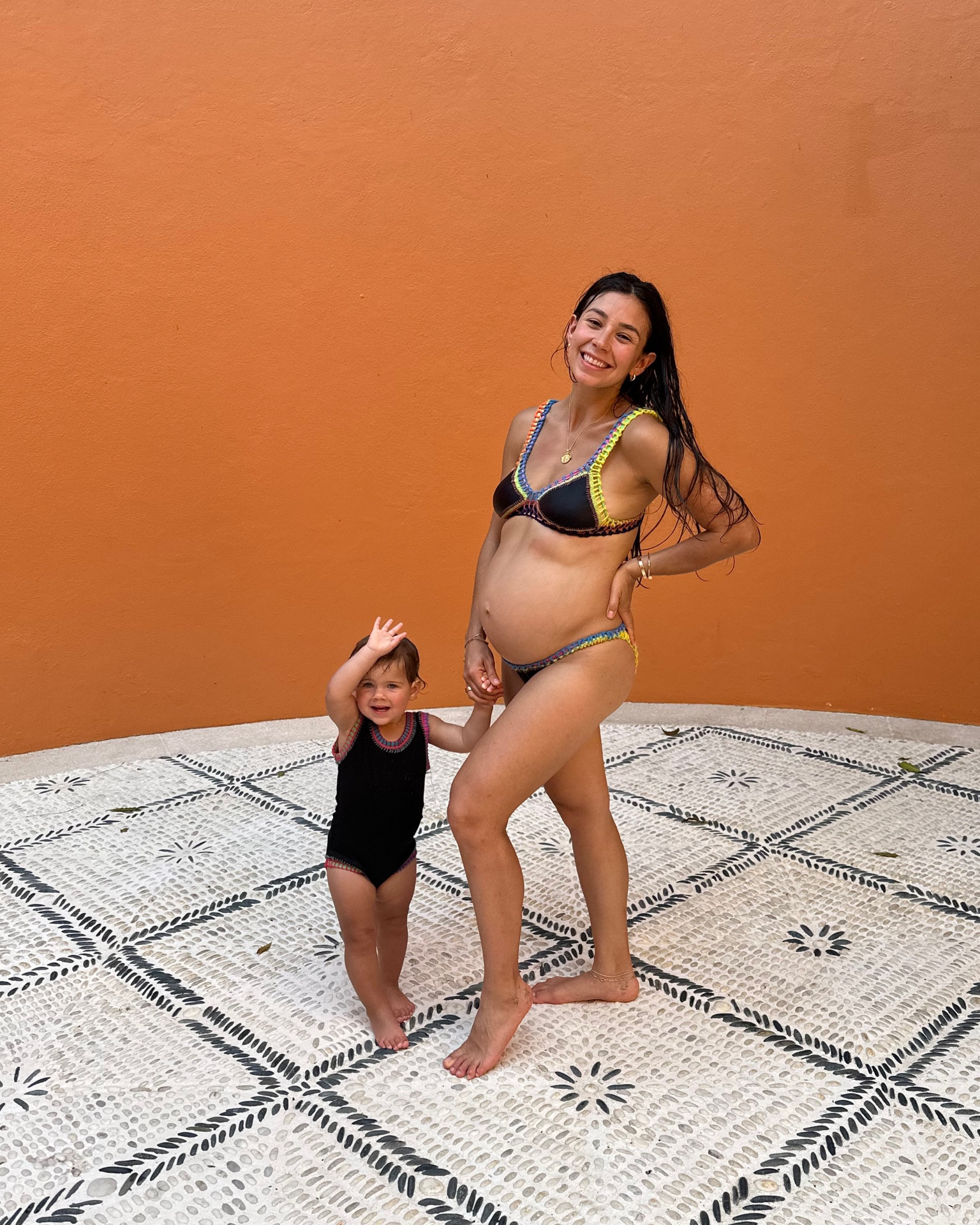 Spending a day at the pool with embroidered bikinis 

#LTKbump #LTKtravel #LTKswim