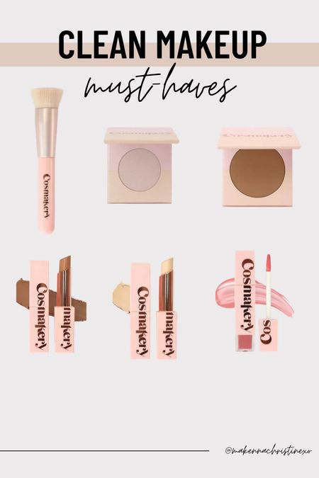 Clean makeup musts! Use code MAKENNA20!