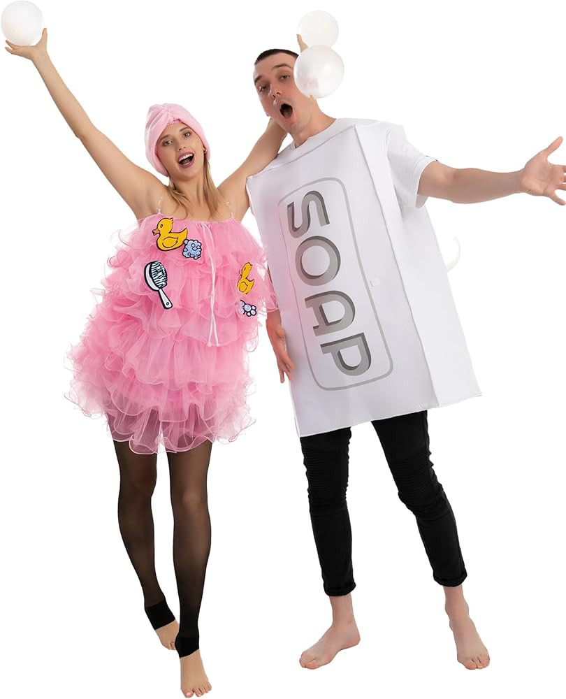 Spooktacular Creations Loofah and Soap Costume, Halloween Couples Costume for Adult for Halloween... | Amazon (US)