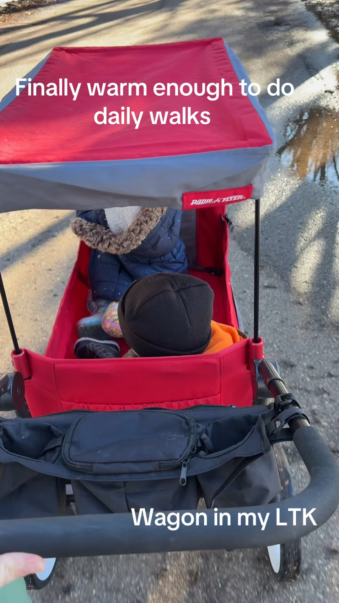 Spring time here we come! #wagon #spring #toddlermom 

#LTKFamily #LTKBaby #LTKKids