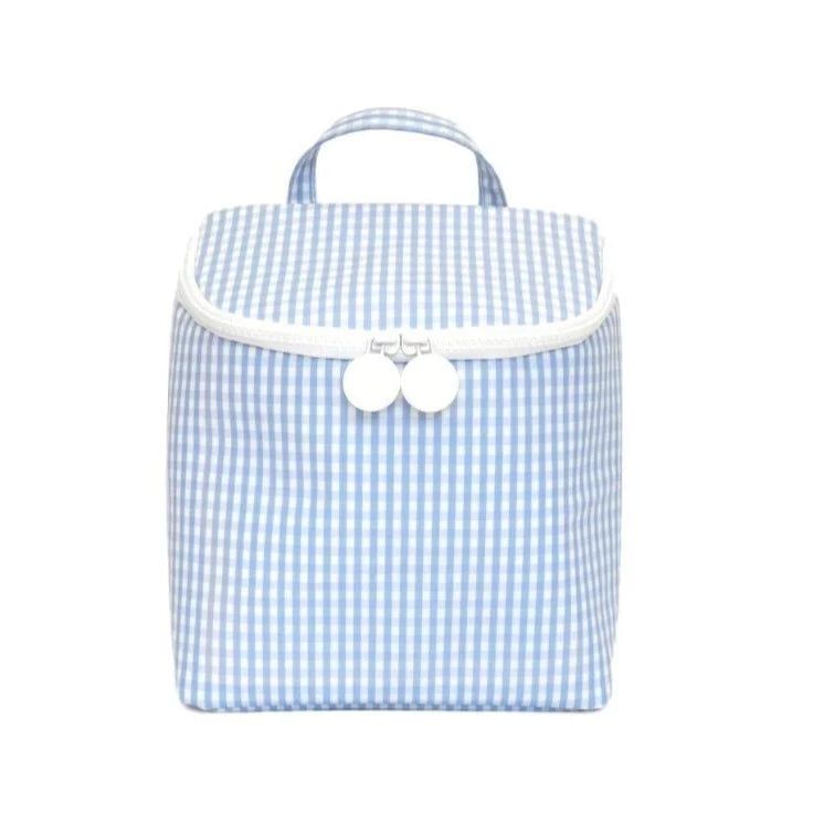 TRVL Design Take Away Insulated Bag -SKy Blue Gingham | JoJo Mommy