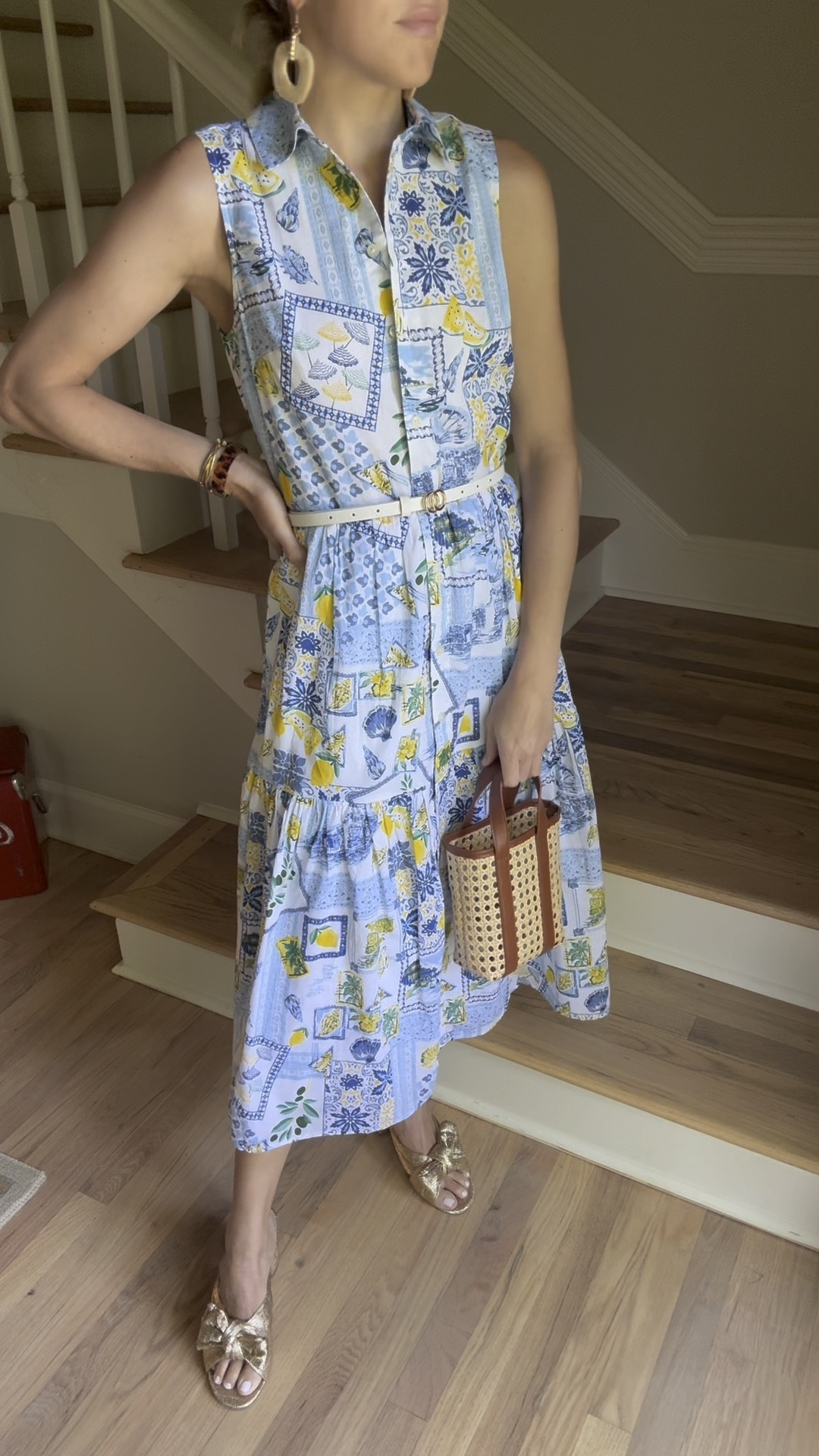 j crew factory midi dress preppygoods on LTK