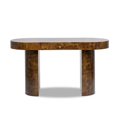 Hurston Oval Desk | Wayfair North America