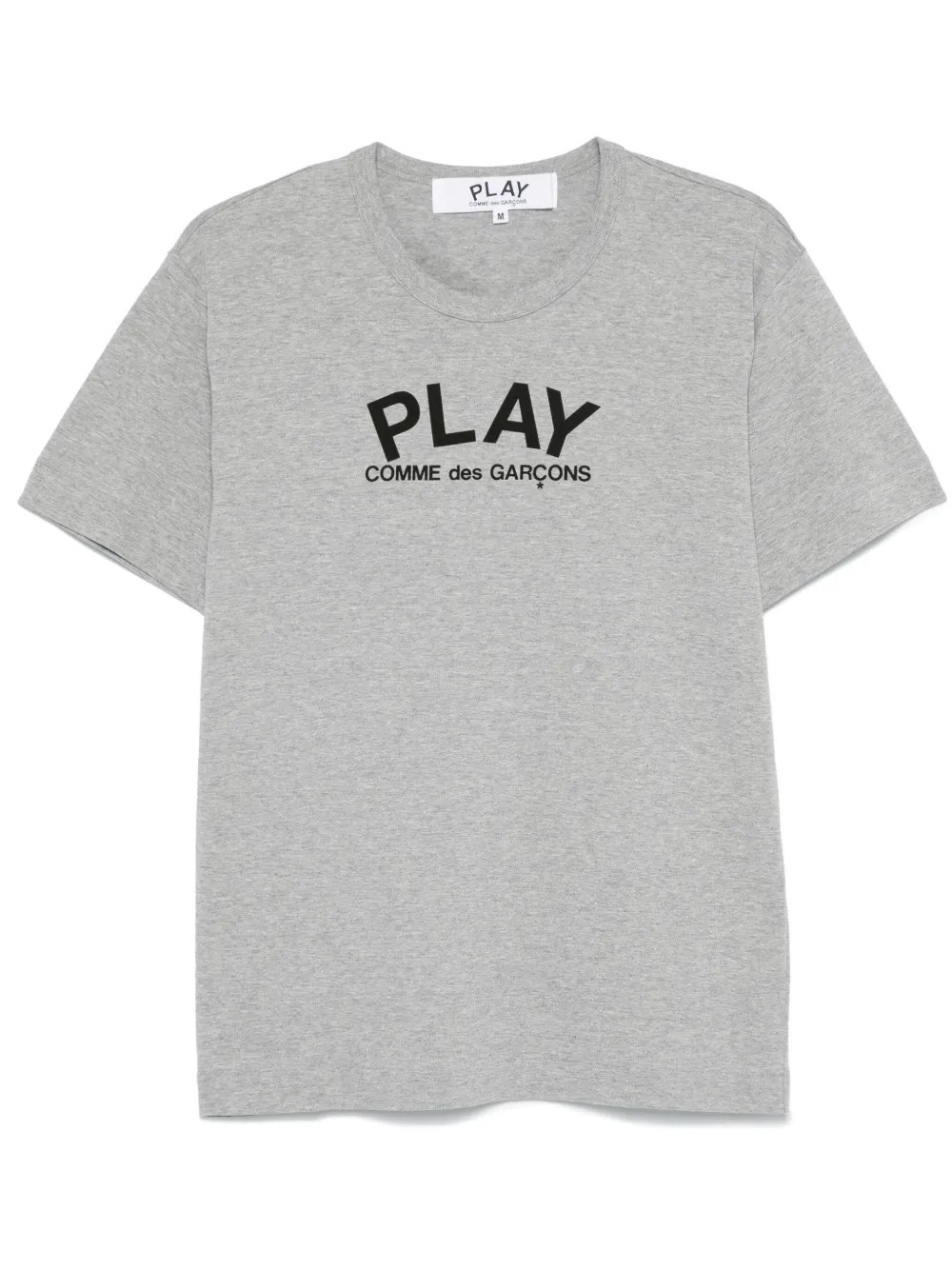 Comme Des Garçons Play Camiseta Con Logo Estampado y Corazón Estampado | Gris | FARFETCH ES | Farfetch Global