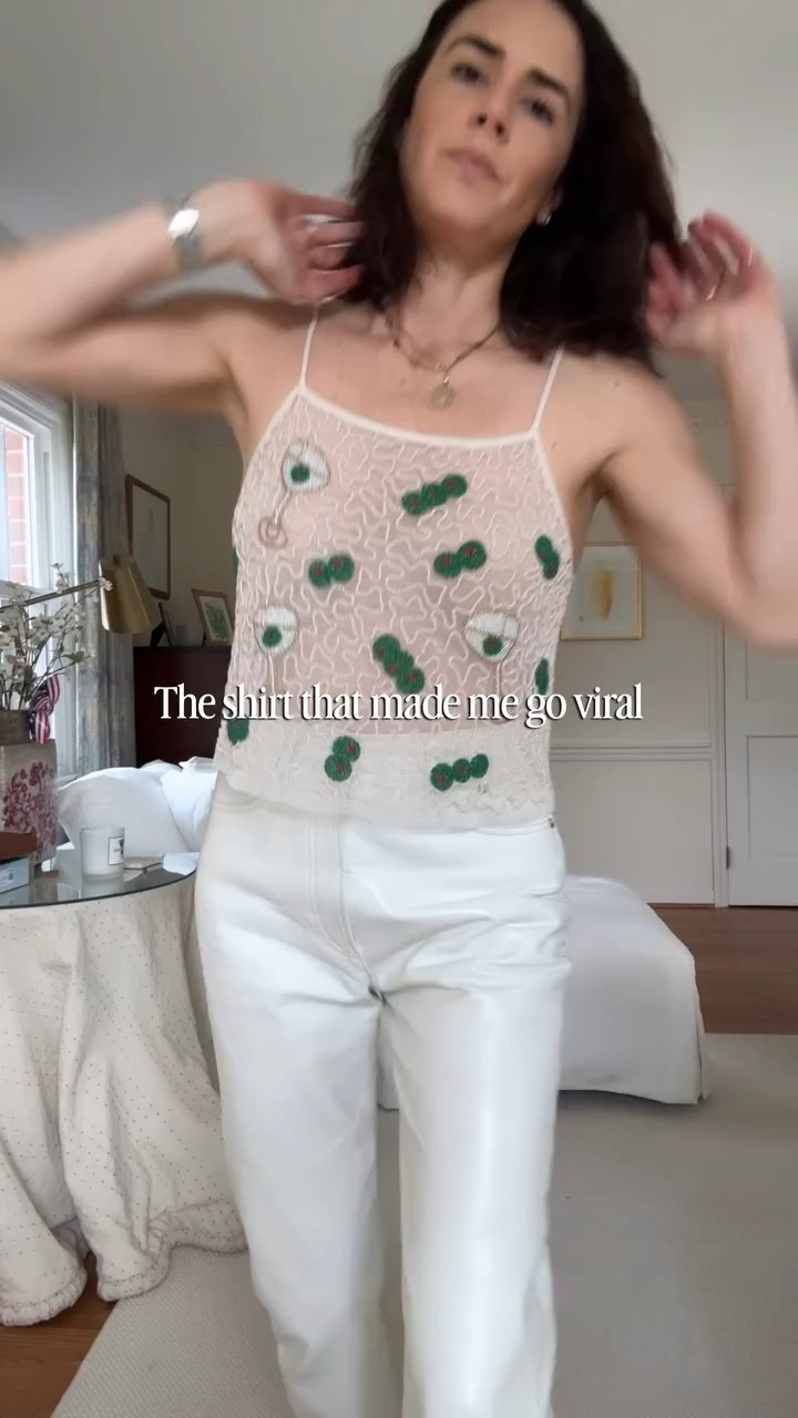 The shirt that made me go viral 🍸🫒

#LTKmomlife #LTKootd #LTKSaleAlert