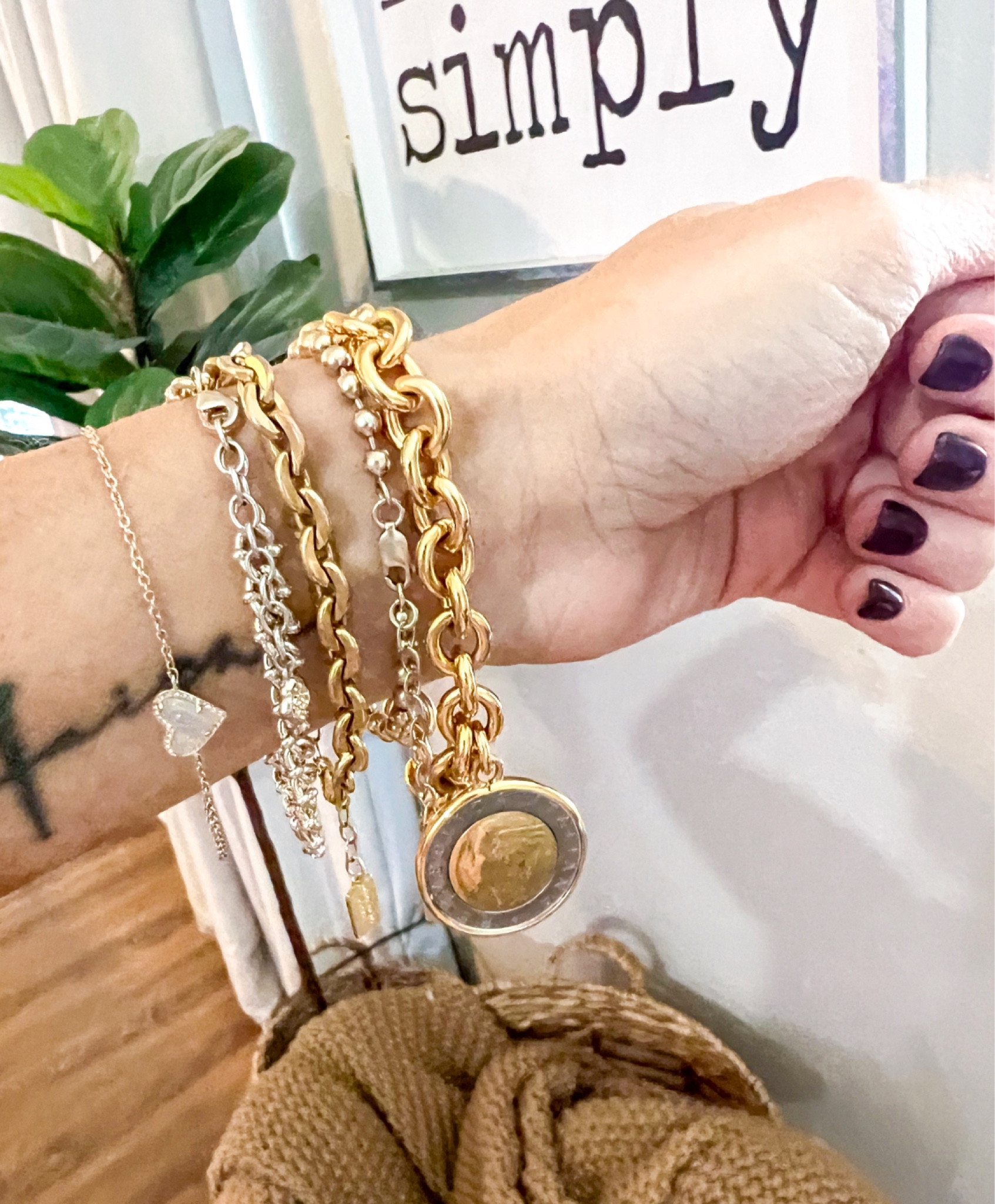 Amazon coin bracelet 💓

#LTKstyletip #LTKover40 #LTKfindsunder50