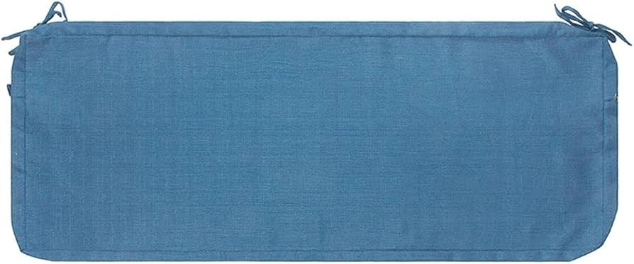FUNHOME Outdoor Bench Cushion Cover 42 x18 x 3 inch,Water Resistant Cover with Zipper&Ties,Fade-R... | Amazon (US)