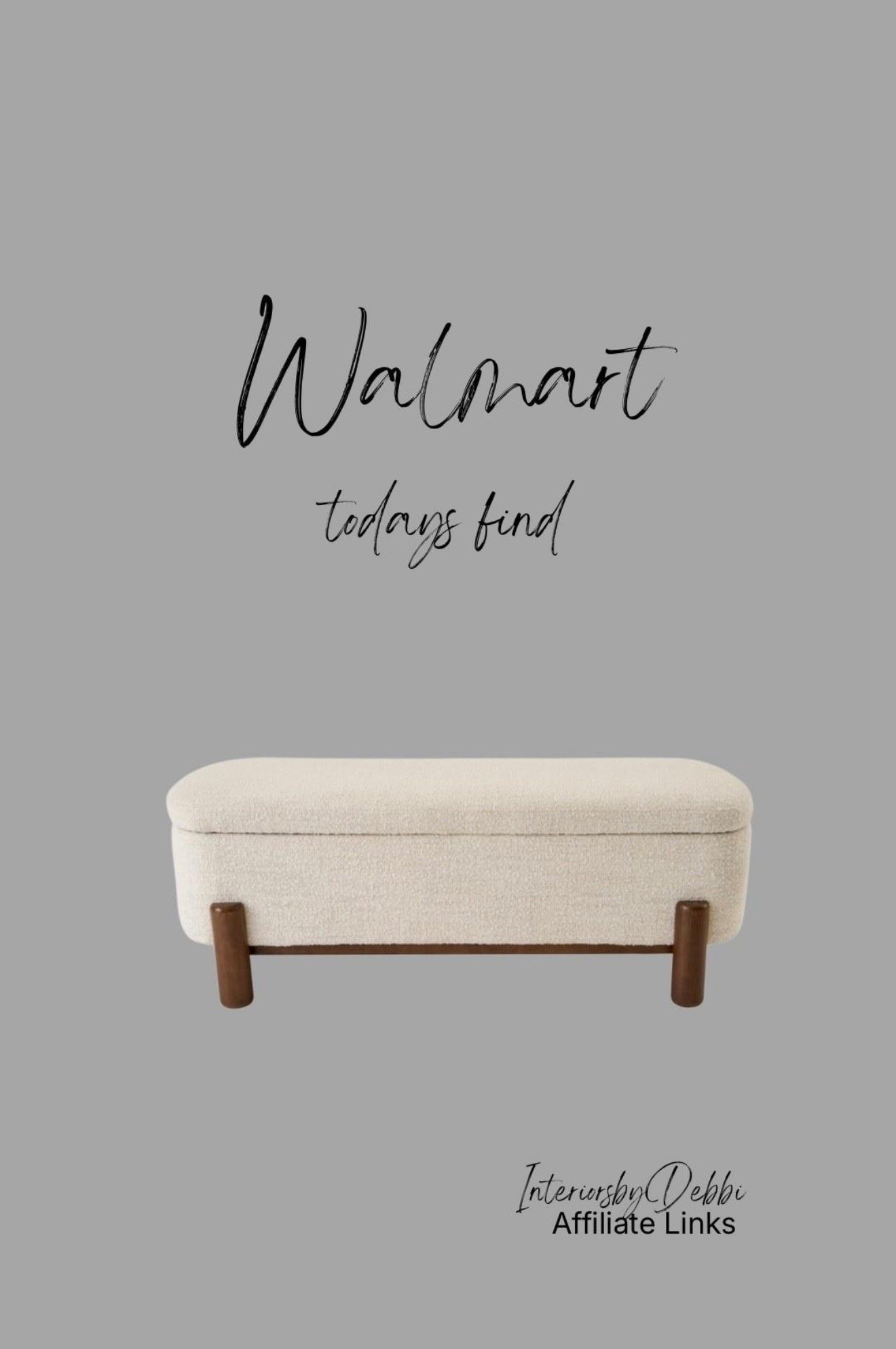 Walmart Find
Storage bench, transitional home, modern decor, amazon find, amazon home, target home decor, mcgee and co, studio mcgee, amazon must have, pottery. barn, Walmart finds, affordable decor, home styling, budget friendly, accessories, neutral decor, home finds, buy new arrival, coming soon, sale alert, high end look for less, Amazon favorites, Target finds, cozy, modern, earthy, transitional, luxe, romantic, home decor, budget friendly decor #walmart

#LTKSeasonal #LTKHome