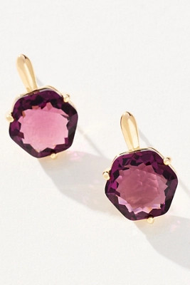 Hexagon Stone Post Earrings | Anthropologie (US)