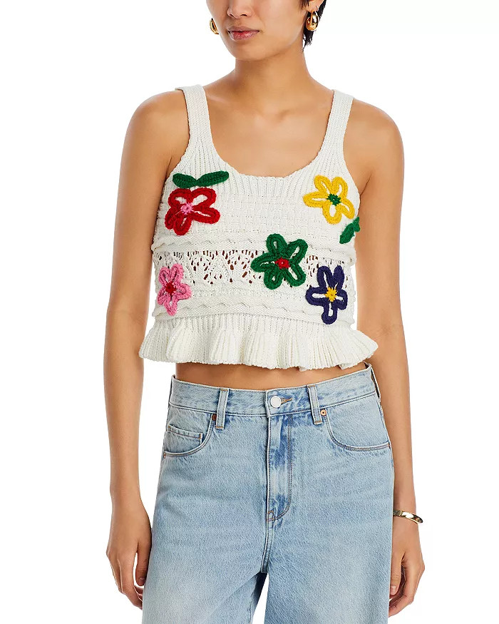 Crocheted Tank Top | Bloomingdale's (US)