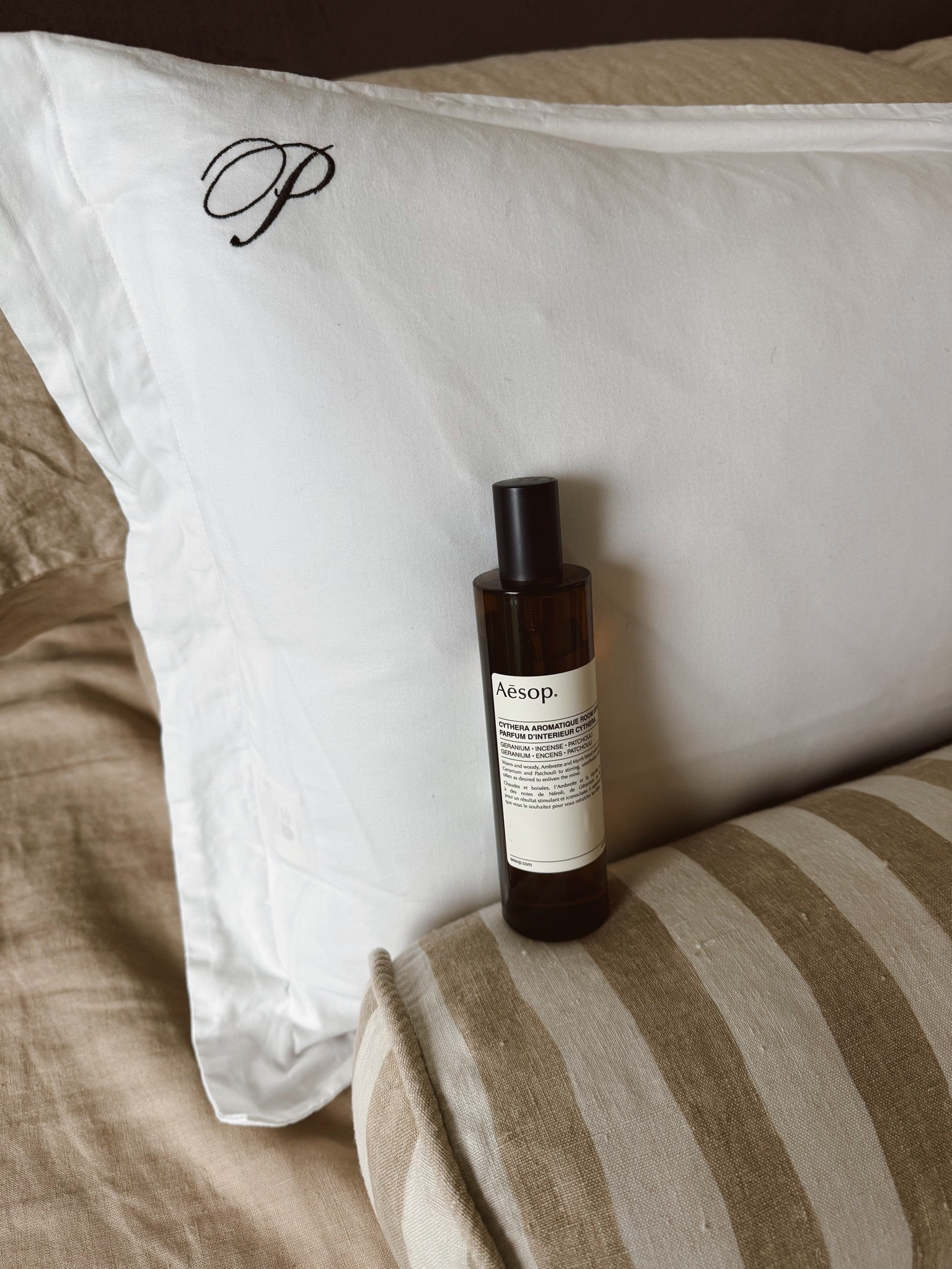 Honestly the most amazing linen/room spray. Pricey but the smell is amazing and your room will smell like a high end hotel

#LTKHome #LTKmorningroutine #LTKdayinmylife