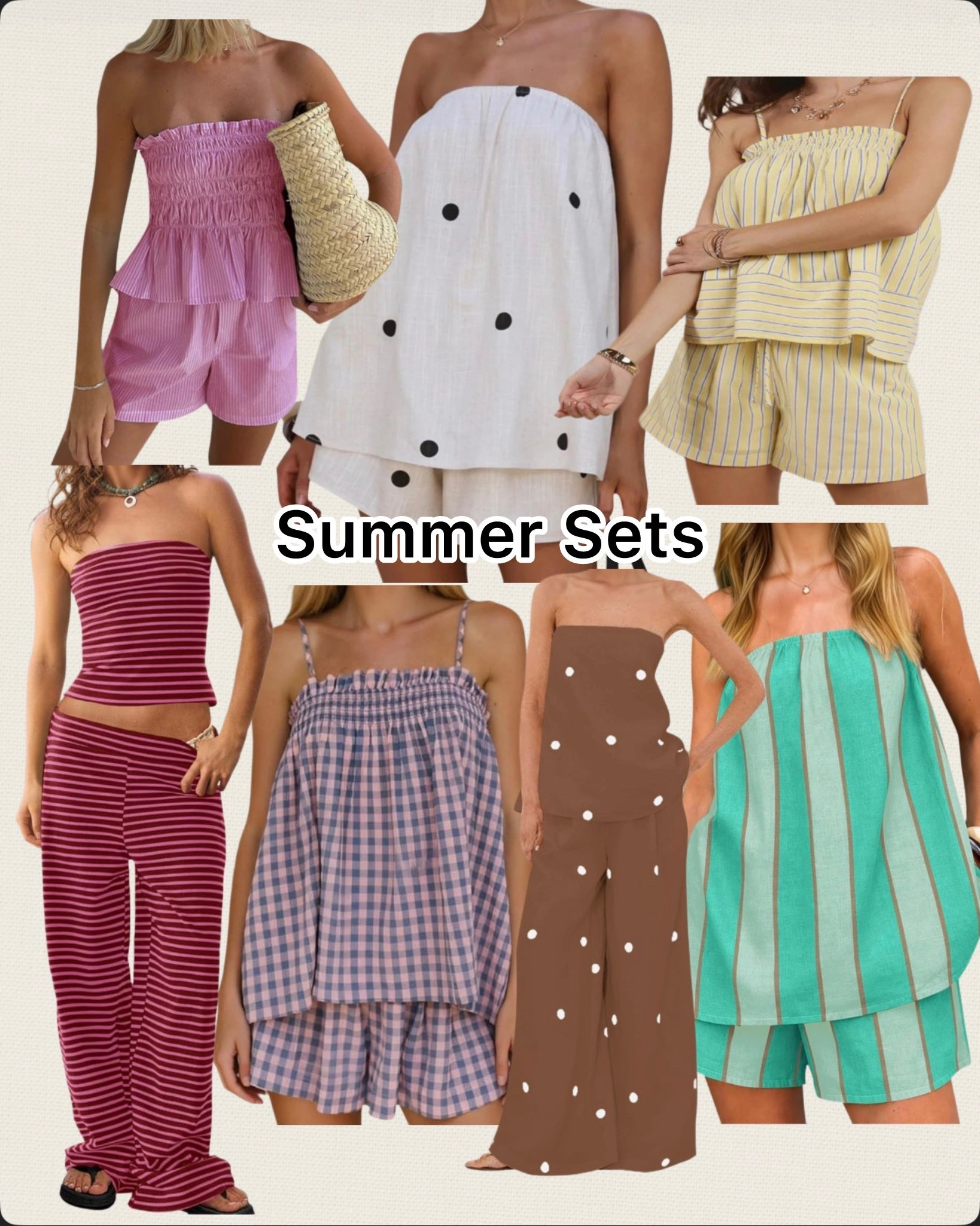 Summer sets

#LTKootd #LTKmomlife #LTKSeasonal