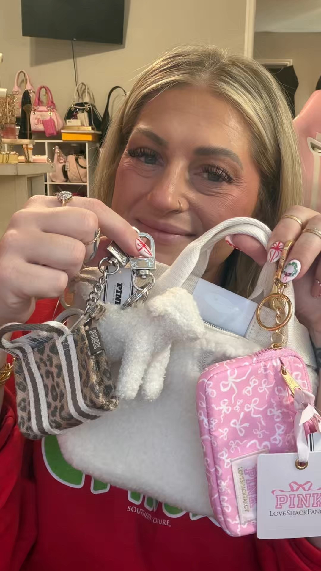 VS Pink haul! Picked up one thing from the LoveShackFancy x Pink collab  

#LTKFindsUnder50 #LTKHoliday #LTKFindsUnder100