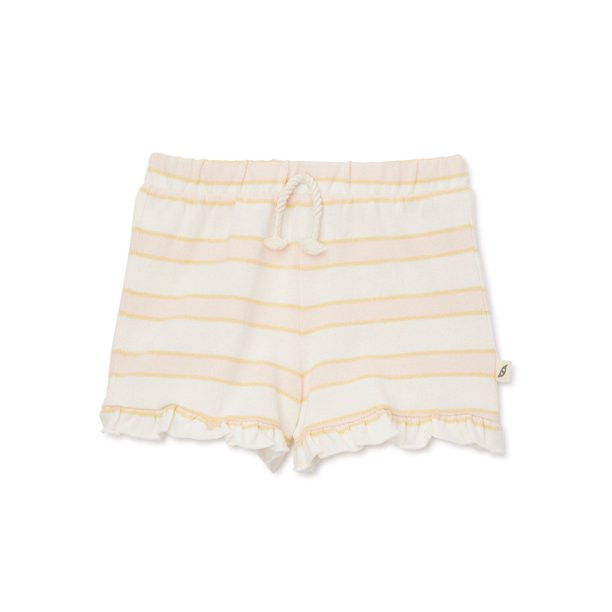 easy-peasy Toddler Girls Ruffle Shorts, Sizes 12M-5T | Walmart (US)