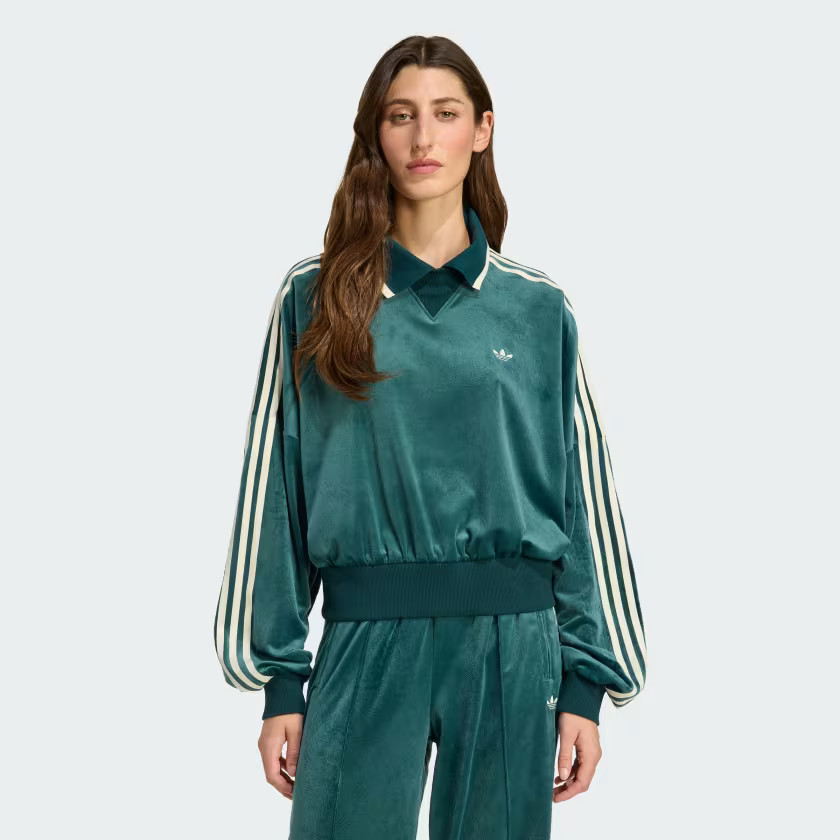 adidas Originals X Liberty London Debossed Velvet Sweatshirt | adidas (US)