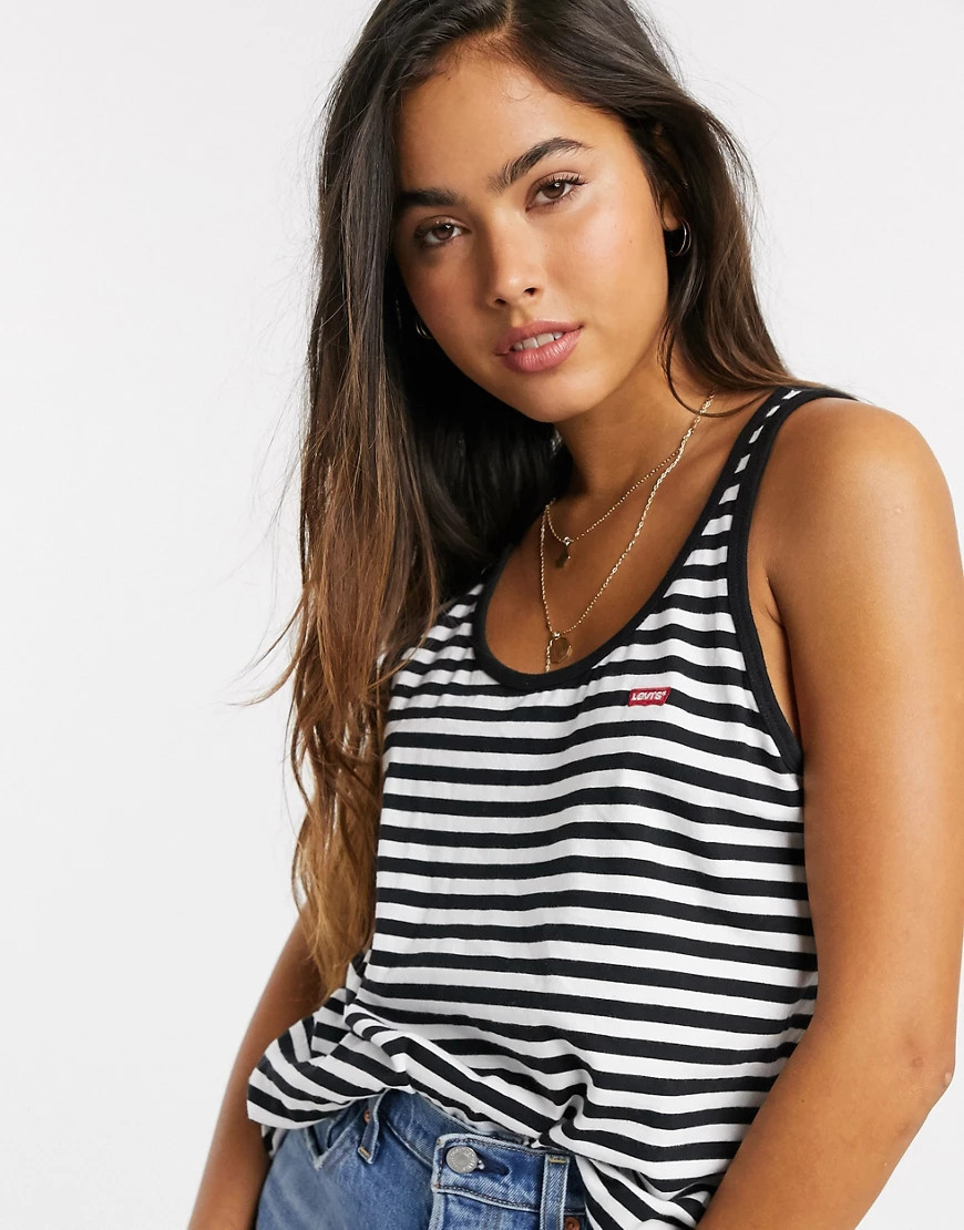 Levi's – Essential – Gestreiftes Tanktop-Mehrfarbig | ASOS (Global)