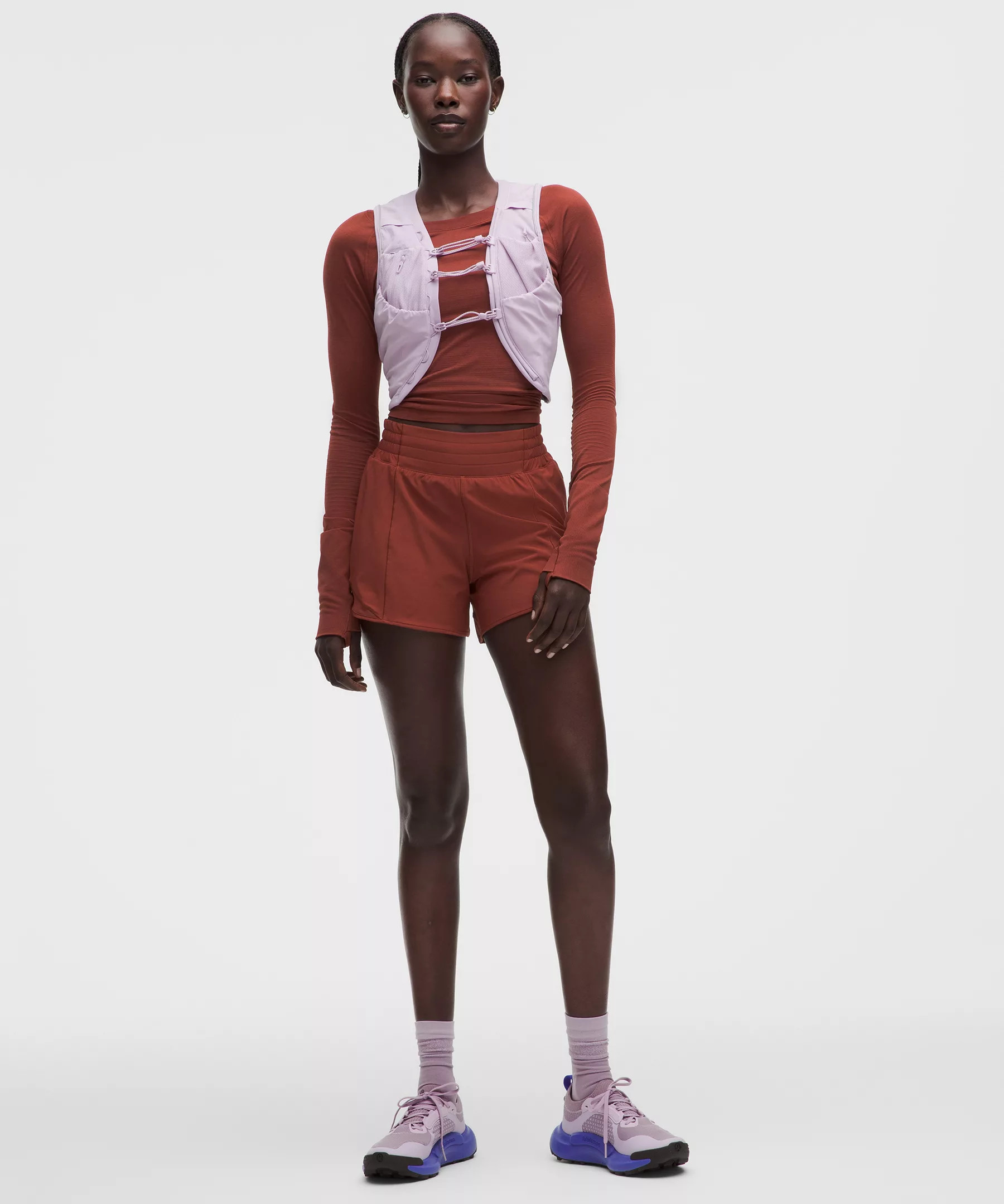 Hotty Hot High-Rise Lined Short 4" | Women's Shorts | lululemon | Lululemon (US)