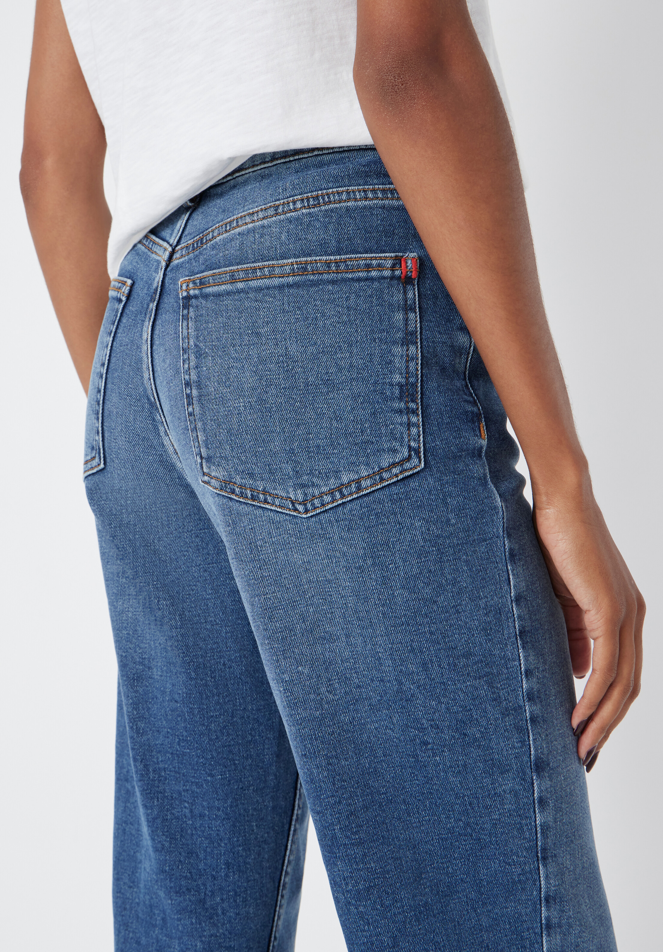 Nina Straight Crop Jean | Hush UK