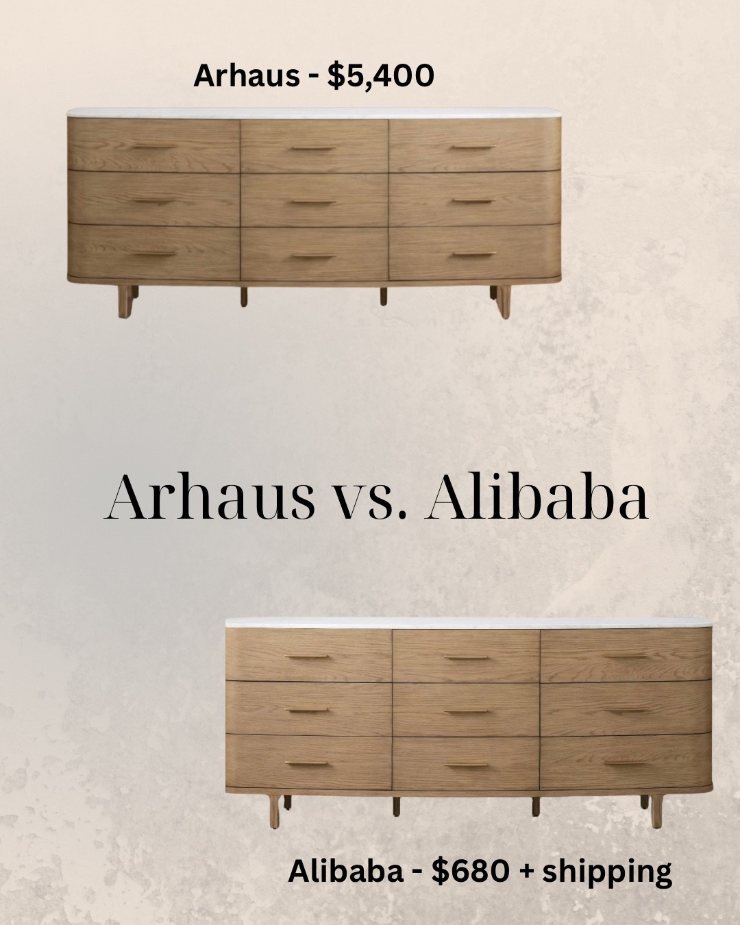 Alibaba find, saving over $4,000. #alibaba #alibabafind #budget #dresser 

#LTKSaleAlert #LTKHome