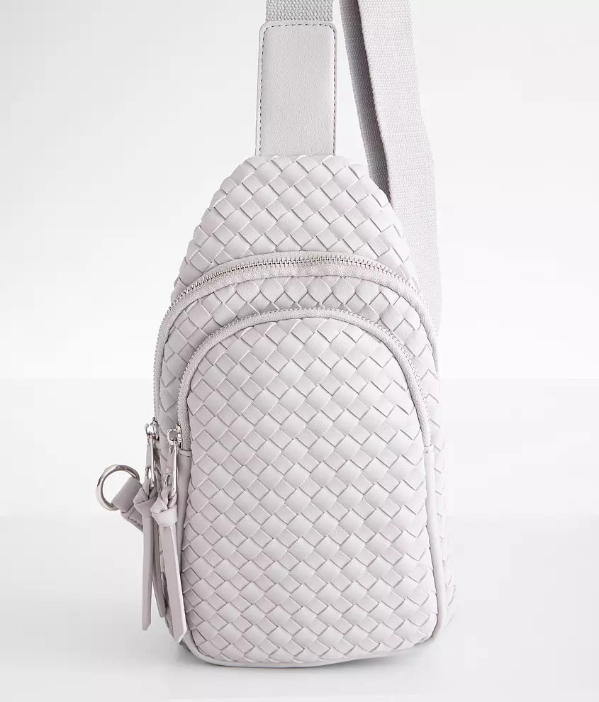Weaved Crossbody Sling | Buckle