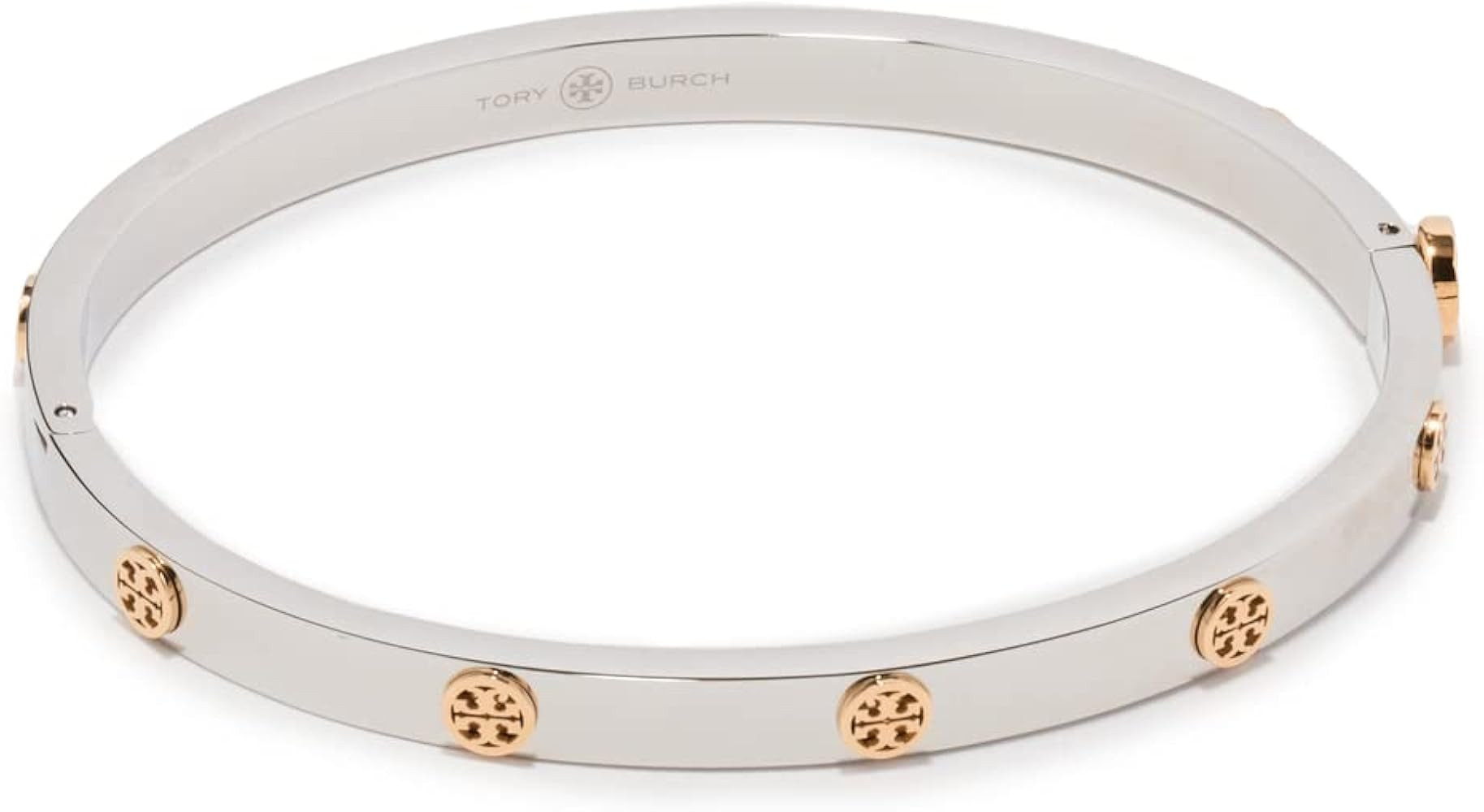 Tory Burch Women's Miller Stud 5MM Hinge Bracelet | Amazon (US)