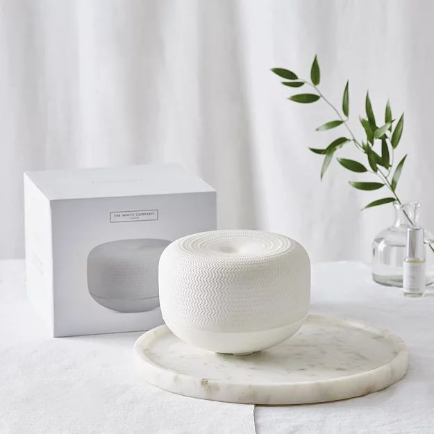 Textured Ceramic Electronic Diffuser | New In Candles & Fragrance | The White Company | The White Company (US & CA)