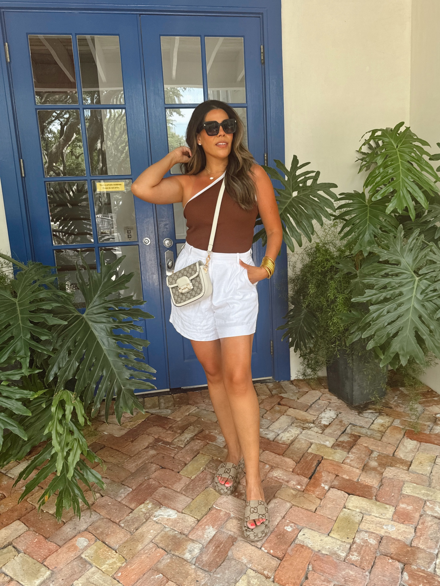 Casual and comfy summer outfit! Wearing size medium in tank top, size 29 in shorts (curve love).

#LTKSummerSales #LTKSaleAlert #LTKStyleTip