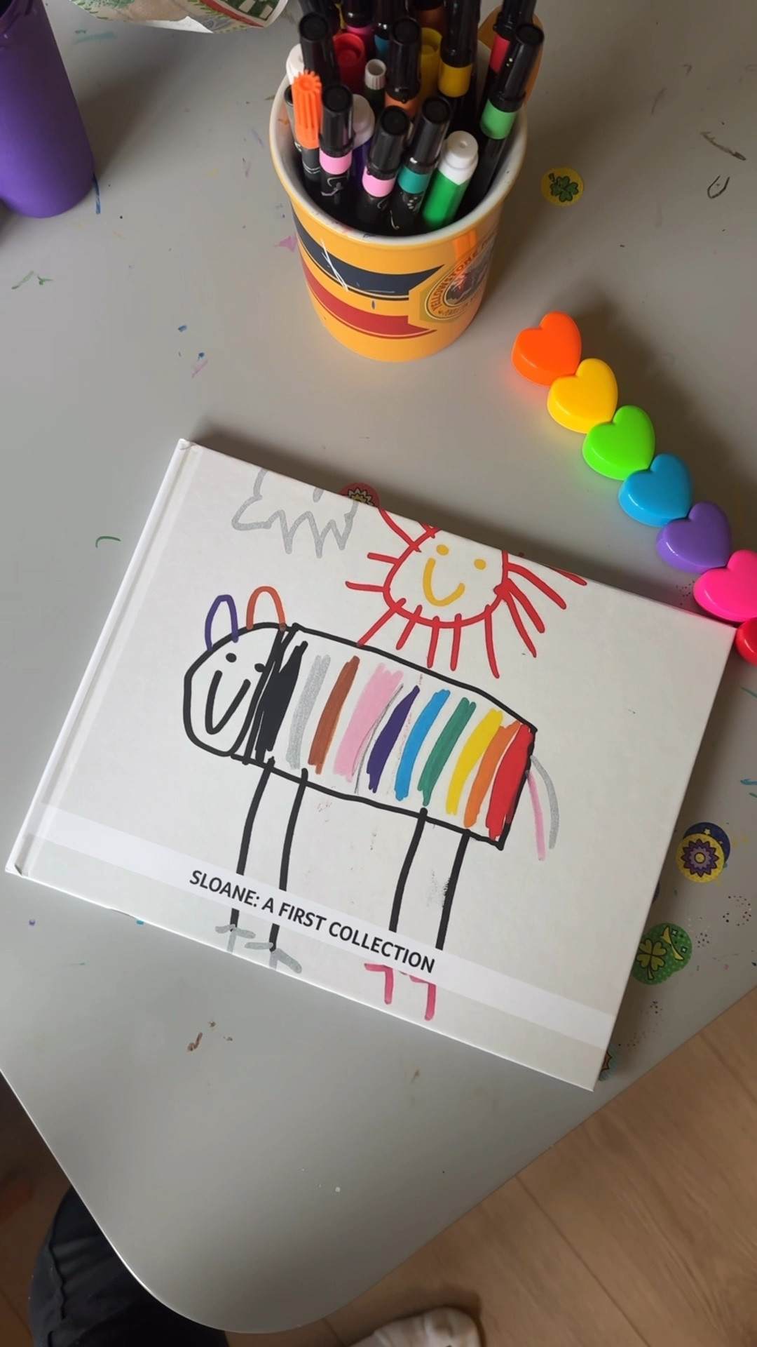 https://www.artkiveapp.com/
Ok I am totally that mom who thinks every piece of art is a masterpiece so I’m so excited to partner with Artkive - I love Sloane's art work from her very first drawings of people to the colorful rainbows and patterns. Artkive is so easy to use, convient for us busy parents, and you're able to personalize it to display YOUR kids' masterpieces. use code AMANDAH20 for $20 off your order. It was so fun to pick out the art together, fill the box, ship it in. Artkive makes it an easy, and fun project! The perfect coffee table book! 

#LTKKids #LTKmomlife #LTKHome