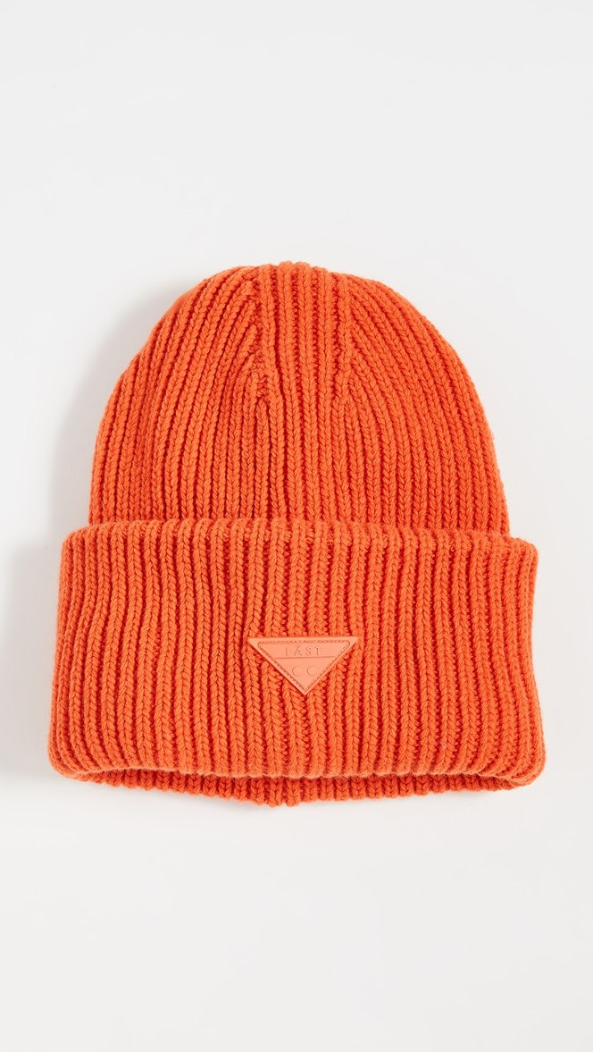 Oversize Orange Beanie | Shopbop