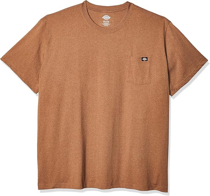 Dickies Men's Big & Tall Heavyweight Crew Neck Short Sleeve Tee Big-Tall | Amazon (US)