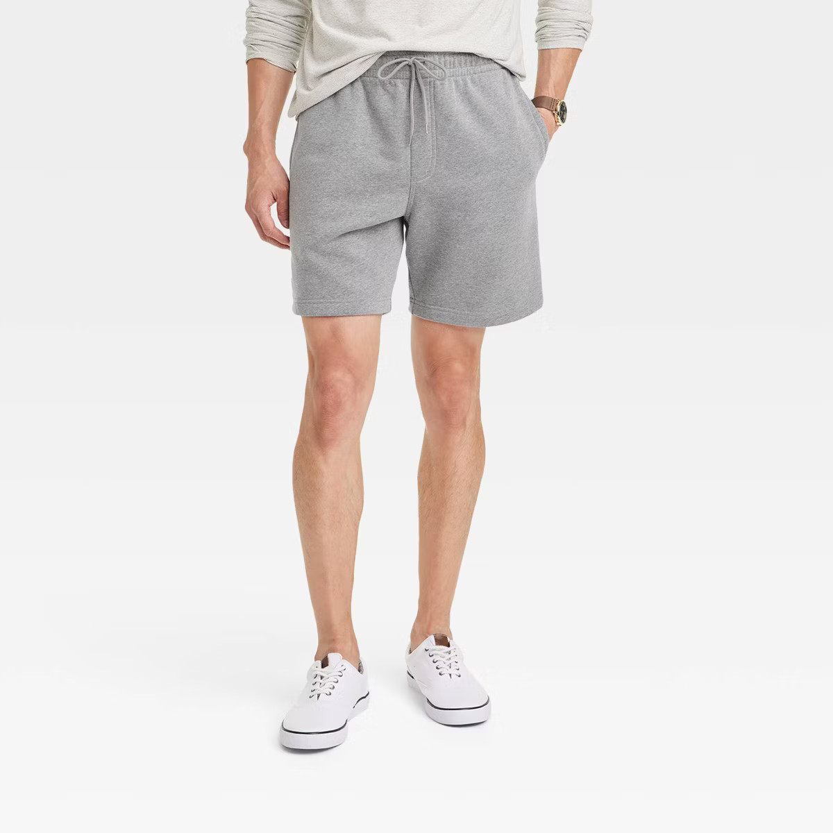 Men's 7" Ultra Soft Fleece Pull-On Shorts - Goodfellow & Co™ | Target