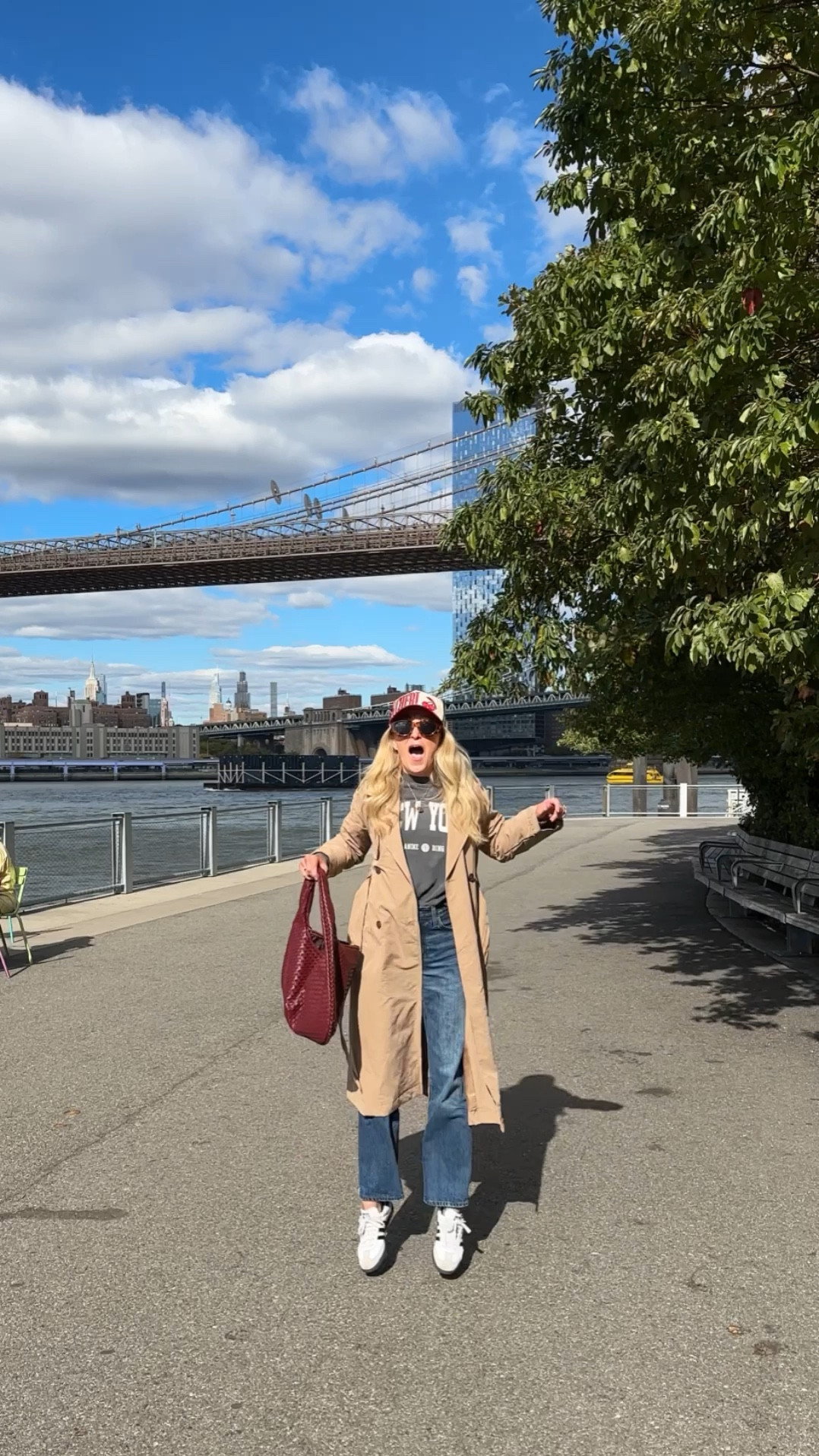 Todays cute fall outfit! Can’t believe this trench is only $45- it’s the best quality! Also my burgundy bag is on major sale! 

#LTKStyleTip #LTKFindsUnder50 #LTKSeasonal