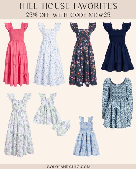 Hill House dress on sale for 25% off! Love how these are all maternity and nursing friendly! Plus there are matching Mommy and Me outfit options, too! I typically wear size XS or XXS. Code MDW25 for 25% off  

#LTKFamily #LTKStyleTip #LTKSaleAlert