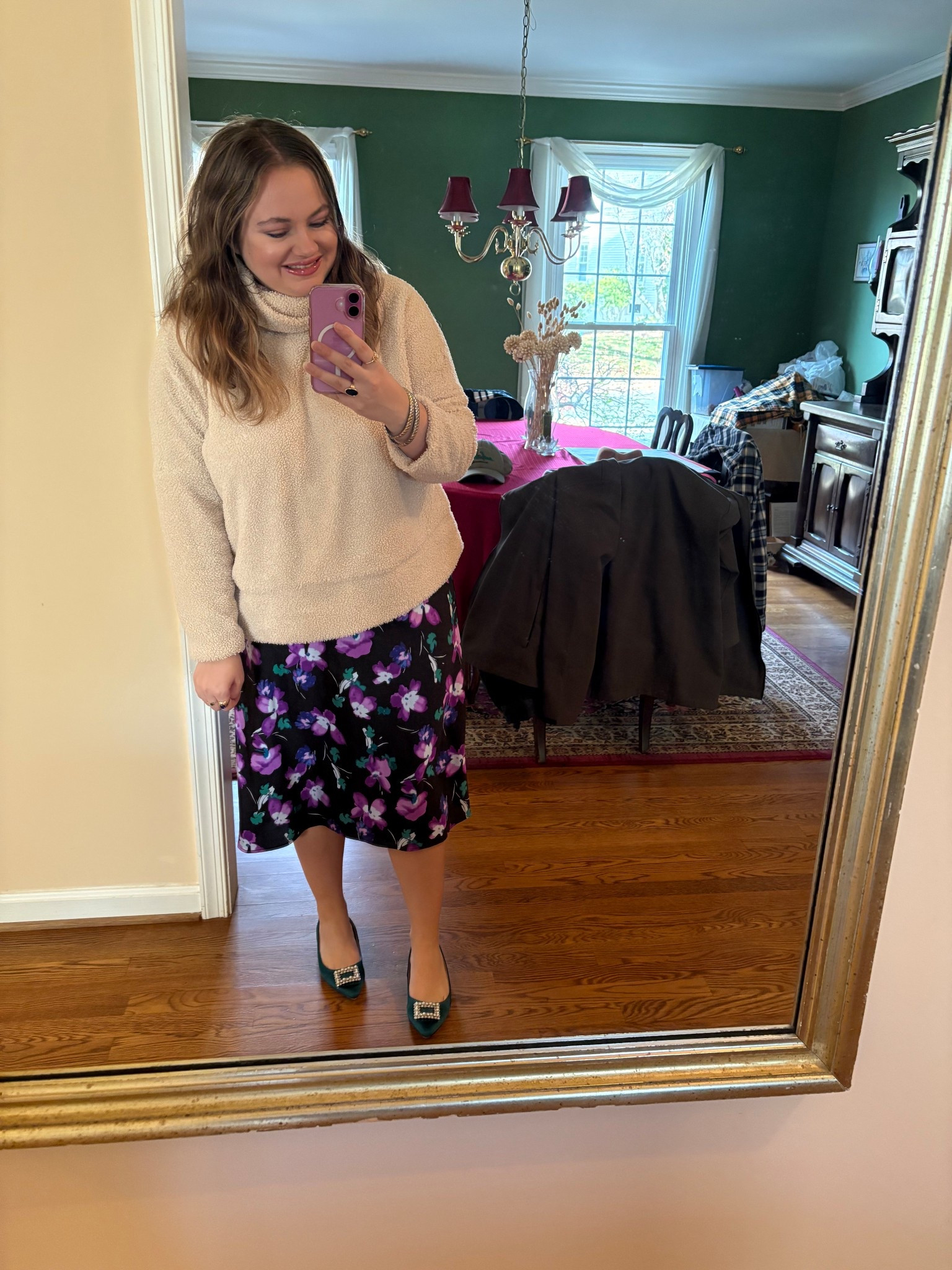 November 17, 2025 OOTD!

Turtleneck • Sherpa Pullover • Slip Skirt • Midi Skirt • Sherpa 

#LTKootd #LTKPetite #LTKMidsize