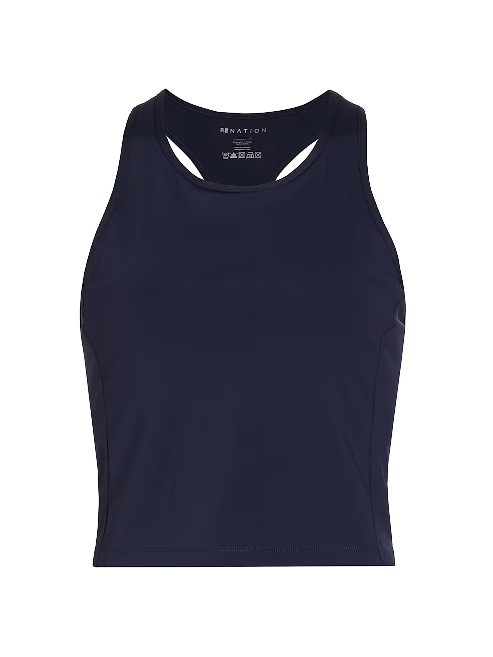P.E Nation Recalibrate Knit Cropped Tank Top | Saks Fifth Avenue