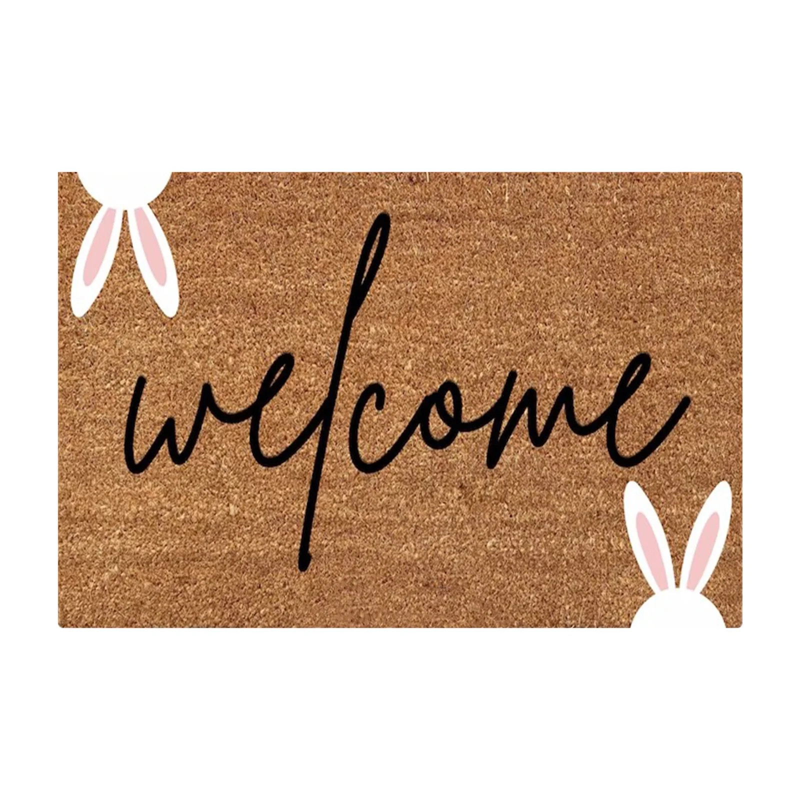 Easter Door Mat - Welcome Mat for Front Door with Non-Slip Backing - Durable Doormat - Perfect fo... | Walmart (US)