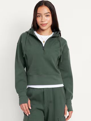 Dynamic Fleece Half-Zip Hoodie | Old Navy (US)