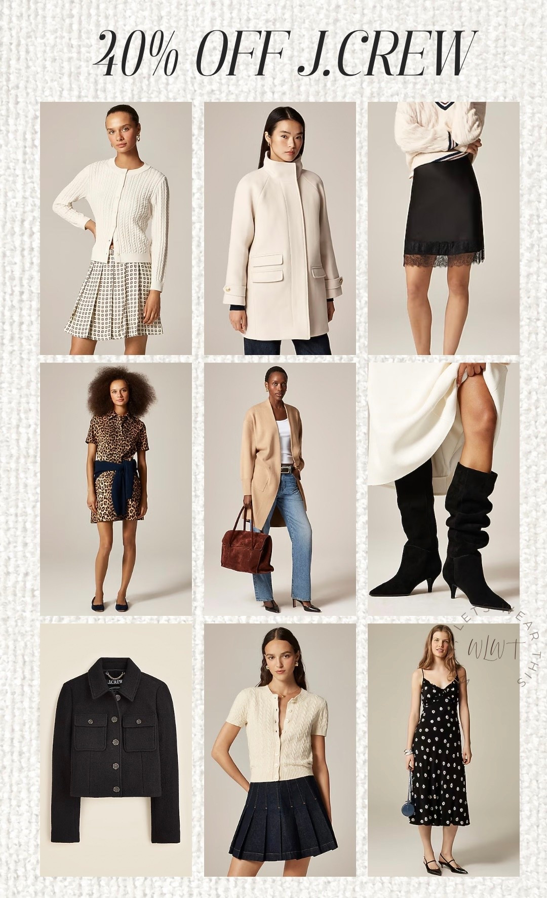 J.Crew 40% off!⭐️

#LTKOver40 #LTKStyleTip