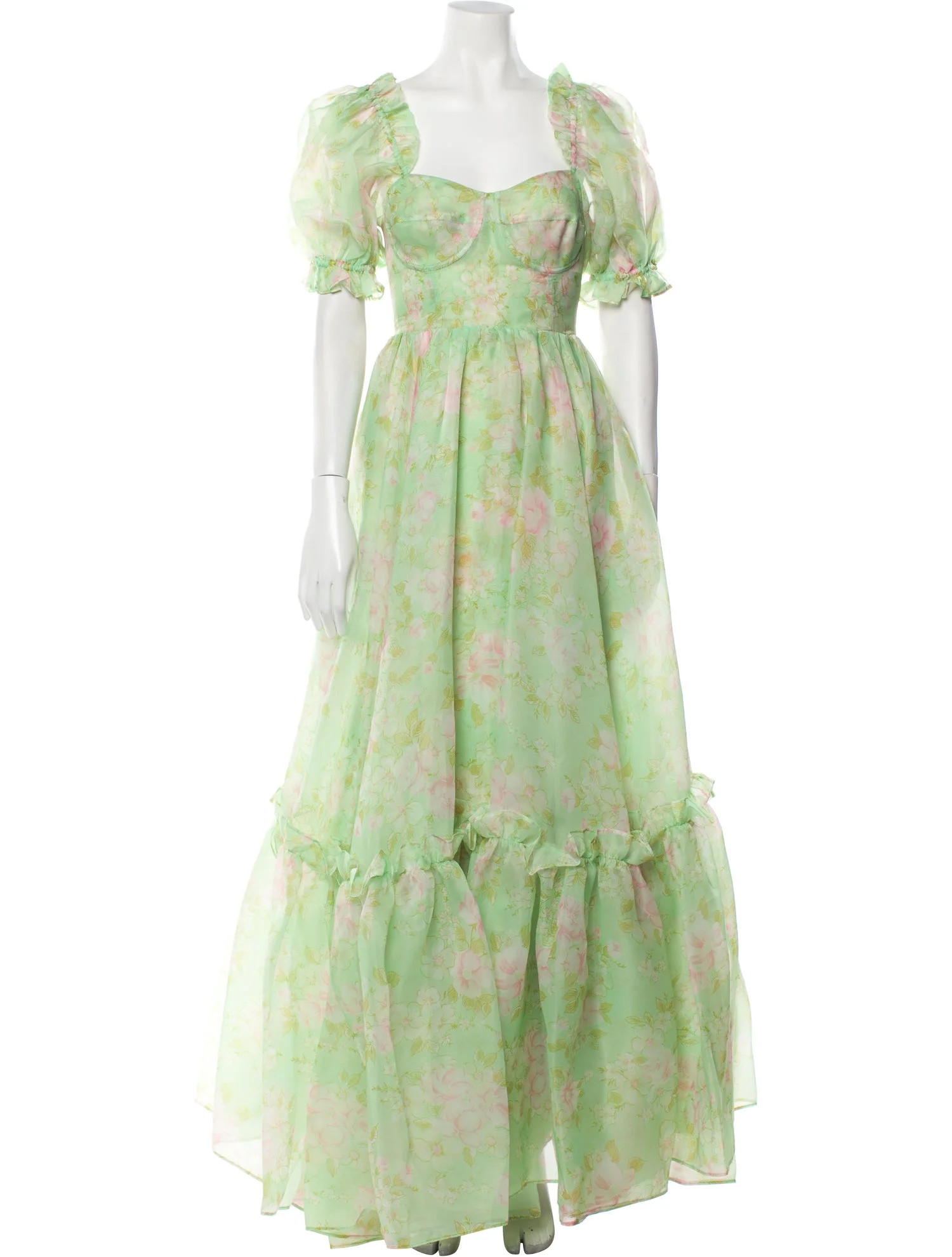 Floral Print Long Dress | The RealReal