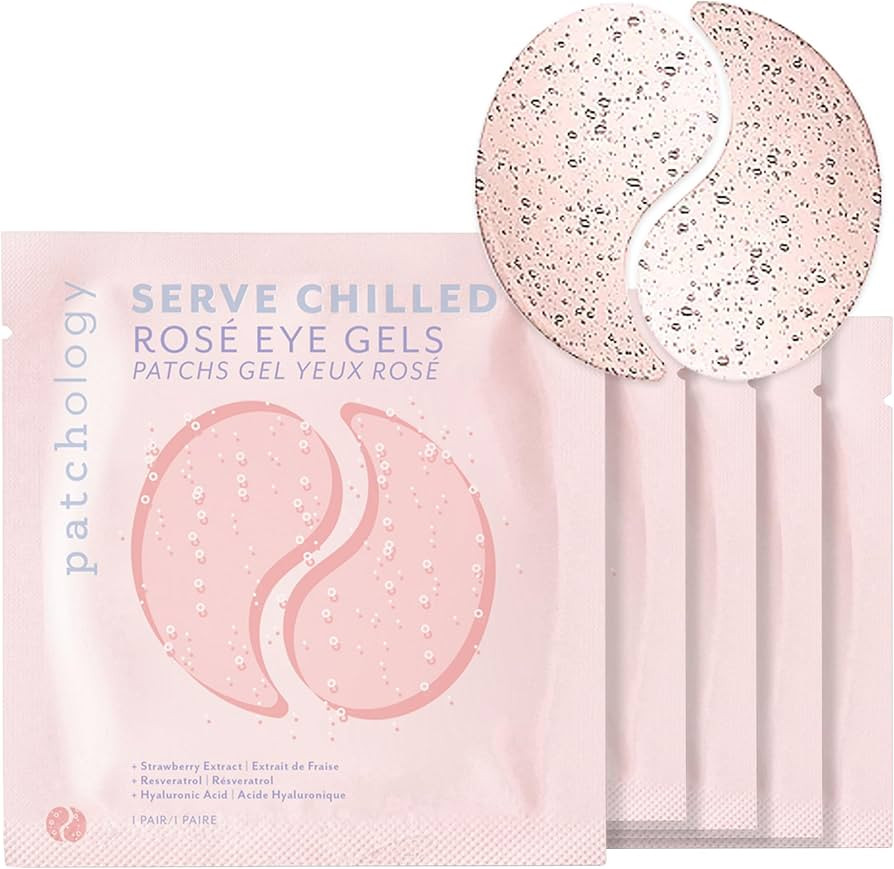 Patchology Serve Chilled Rosé Eye Gel, 5 Count | Amazon (US)